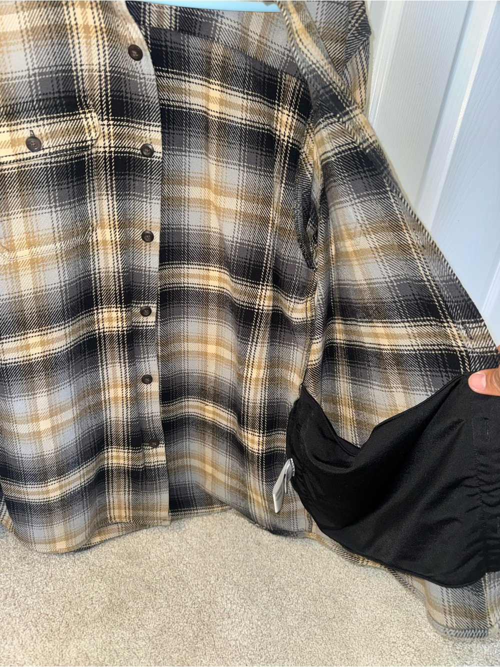 Orvis Heavy Flannel Shirt Jacket Men’s Large - Picture 6 of 6